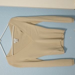 Tan XS Ann Taylor Top
